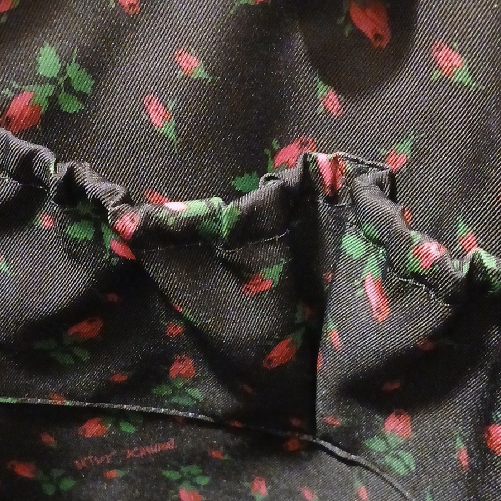 Betsey Johnson Orange Floral Tote Bag - Picture 9 of 11